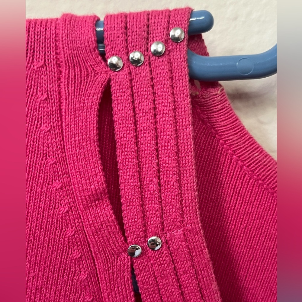 Hampshire Studio Pink Sweater, Size XL - Picture 3 of 5